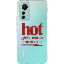 Manitoba Xiaomi Mi 12 Lite Uyumlu Baskılı Yumuşak Silikon Şeffaf Telefon Kılıfı
