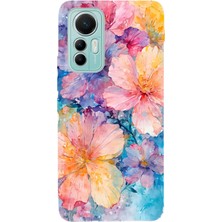 Manitoba Xiaomi Mi 12 Lite Uyumlu Baskılı Yumuşak Silikon Şeffaf Telefon Kılıfı