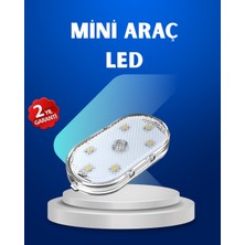 Teknodayım 7 Renk Modlu Dokunmatik Sensörlü Mini LED Araç Içi Lamba