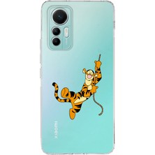 Manitoba Xiaomi Mi 12 Lite Uyumlu Baskılı Yumuşak Silikon Şeffaf Telefon Kılıfı