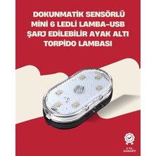 Teknodayım Uzun Ömürlü Lityum Bataryalı, Kompakt Araba Iç Mekan LED Işıklar