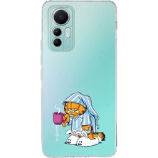 Manitoba Xiaomi Mi 12 Lite Uyumlu Baskılı Yumuşak Silikon Şeffaf Telefon Kılıfı