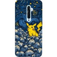 Manitoba Oppo Reno 2z Uyumlu Baskılı Yumuşak Silikon Şeffaf Telefon Kılıfı