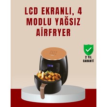 OEM 6 Litre Büyük Kapasiteli Dokunmatik Airfryer 2400W Yağsız Fritöz - ME0028-5X6JC1