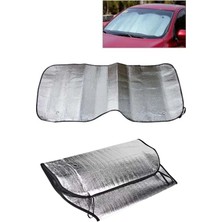 OEM Güneşlik Koruyucu Perde Metalize Oto Araç Araba Güneşliği Ön Cam Güneşliği - ME0028-5X8U8