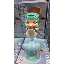 Toha Emekleme Oyuncağı Sesli Işıklı Balina Kız - Hareketli Bebek Oyuncağı