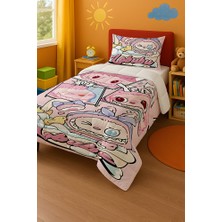 Viadela Labubu Tek Kişilik Yorgan ve Yastık Kılıfı 150X220