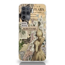 Manitoba Oppo Reno 5 Lite Uyumlu Baskılı Yumuşak Silikon Şeffaf Telefon Kılıfı