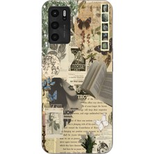 Manitoba Oppo A16 / A55 Uyumlu Baskılı Yumuşak Silikon Şeffaf Telefon Kılıfı