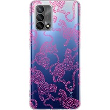 Manitoba Oppo A74 Uyumlu Baskılı Yumuşak Silikon Şeffaf Telefon Kılıfı