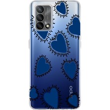 Manitoba Oppo A74 Uyumlu Baskılı Yumuşak Silikon Şeffaf Telefon Kılıfı