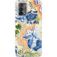 Manitoba Oppo A74 Uyumlu Baskılı Yumuşak Silikon Şeffaf Telefon Kılıfı
