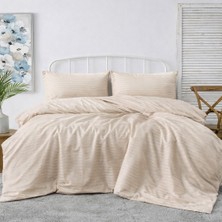 Moon Secret Premıum Cappiccuno Renk Pamuk Saten Çift Kişilik Nevresim Takımı