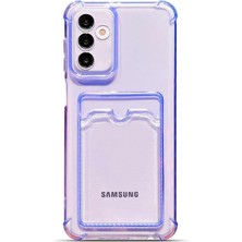 Cavora Samsung Galaxy A56 Uyumlu Kamera Korumalı Kartlıklı Köşeleri Airbag Tasarımlı Darbe Önleyici Şeffaf Silikon Kılıf