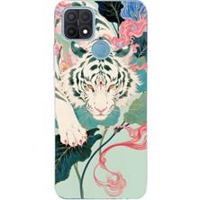 Manitoba Oppo A15 / A15S Uyumlu Baskılı Yumuşak Silikon Şeffaf Telefon Kılıfı