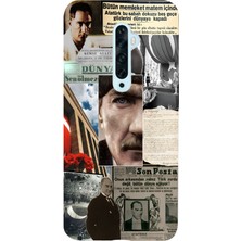 Manitoba Oppo Reno 2z Uyumlu Baskılı Yumuşak Silikon Şeffaf Telefon Kılıfı