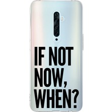 Manitoba Oppo Reno 2z Uyumlu Baskılı Yumuşak Silikon Şeffaf Telefon Kılıfı