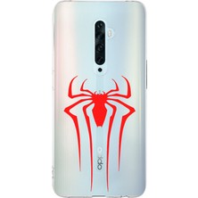 Manitoba Oppo Reno 2z Uyumlu Baskılı Yumuşak Silikon Şeffaf Telefon Kılıfı