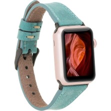 Sinerjim Apple Watch Uyumlu Deri Kordon 42-44-45mm Slim CZ12