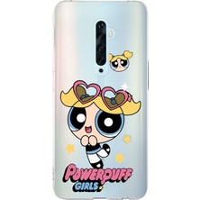 Manitoba Oppo Reno 2z Uyumlu Baskılı Yumuşak Silikon Şeffaf Telefon Kılıfı