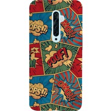 Manitoba Oppo Reno 2z Uyumlu Baskılı Yumuşak Silikon Şeffaf Telefon Kılıfı