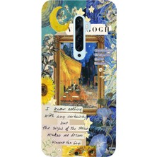 Manitoba Oppo Reno 2z Uyumlu Baskılı Yumuşak Silikon Şeffaf Telefon Kılıfı