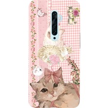 Manitoba Oppo Reno 2z Uyumlu Baskılı Yumuşak Silikon Şeffaf Telefon Kılıfı