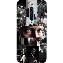 Manitoba Oppo Reno 2z Uyumlu Baskılı Yumuşak Silikon Şeffaf Telefon Kılıfı