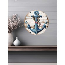 Altınuç Art Design 3D Görünümlü Ahşap Duvar Saati V8 24X24 cm