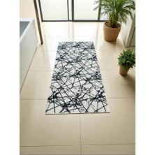 Es Dekor Marble Halı | Beyaz 45 x 75 cm