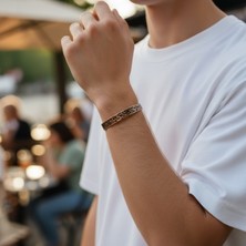 Sevil Gülgün Fine Crafts Sevil Gülgün Atelier  Damla Dövme % 100 Saf Bakır Sağlık Enerji Bilekliği