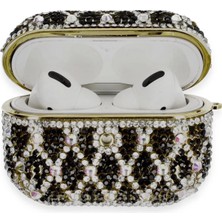 Airpods Pro 2 (2.nesil) Klor Taşlı Kılıf - Desen 3