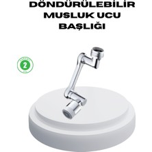 Dönebilir Musluk Başlığı – Lavabo Temizliği ve El-Yüz Yıkamada Maksimum Rahatlık (Neva-Bo