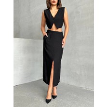 LTG Nova Çilek Takım Etek Yelek