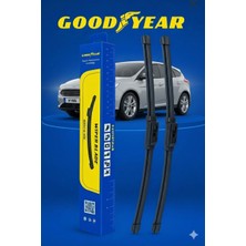 Goodyear Ford Focus Supermute 2'li Muz Silecek Takımı 2015-2017 Hatchback (750MM+750MM)