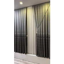 Fon Dünyası Pano Fon Perde Gri Füme (Tek Kanat)