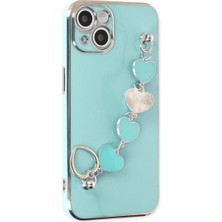 Iphone 14 Kılıf Esila Silikon - Su Yeşili