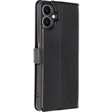 Galaxy A07 4g S Kapaklı Kılıf - Siyah
