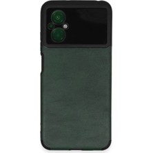 Poco M5 Kılıf Loop Deri Silikon - Yeşil