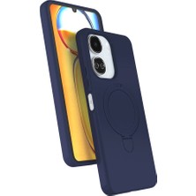 Redmi 13C Regal Magsafe Standlı Kapak - Lacivert