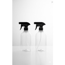 Borbex 2 Adet Boş Fısfıs Sprey Şişesi 500 ml (Kimyasala Dayanıklı)