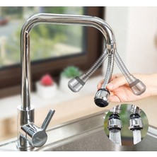 Zenvia Hortumlu Esnek Su Tasarruflu 2 Modlu Musluk Başlığı ZNV-254110