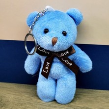 Mavi Peluş Ayıcık Anahtarlık TEKNOBARAN-79895