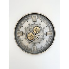 VaLume Çarklı Metal Duvar Saati