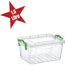Zenvia Şeffaf Saklama Kutusu 1.5 Litre ZNV-254110