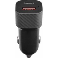 Zenvia Araç Içi Hızlı Şarj Soketi 38W Oto Çakmaklık Type-C Araba Çakmaklık ZNV-254110