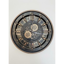 VaLume Çarklı Metal Duvar Saati