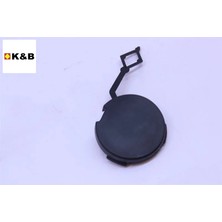 K&B Arka Tampon Çeki Demir Kapağı (Siyah) Partner Rifter Combo Doblo Proace Cıty 2018> 9818325080