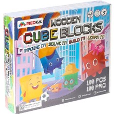 5642 Wooden Cubes Blocks -Sinerjim