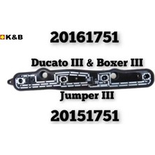 K&B Sol Stop Lamba Tablası (Duyu) Boxer Ducato 2006>14 1606664080/ 1366454080/ 1355856080/ 20161751